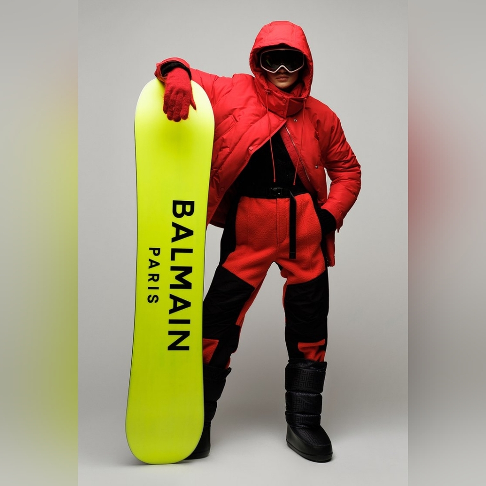 BALMAIN X Rossignol Snowboard 58 Inches / 149cm Collector. New. RRP: $5995